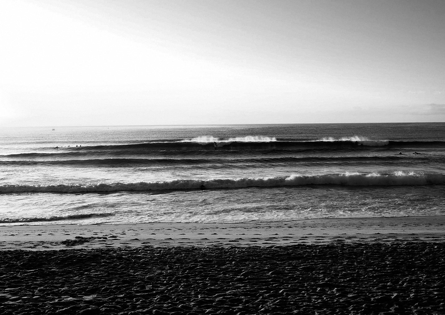 Surf at sunrise